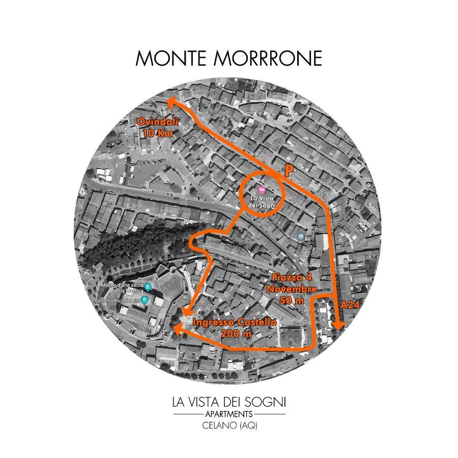 Lavistadeisogni Monte Morrone 첼라노 외부 사진